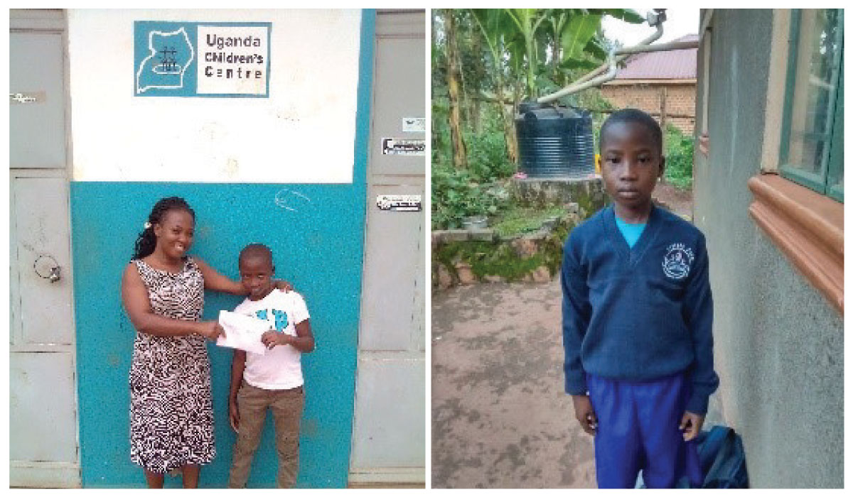 Buule Mark Buys a Bicycle from Sponsor’s Donation